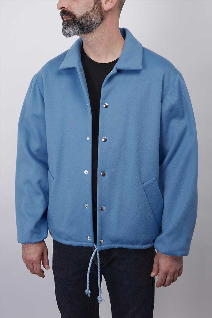 Coach jacket cashmere blue – Isakin Paris