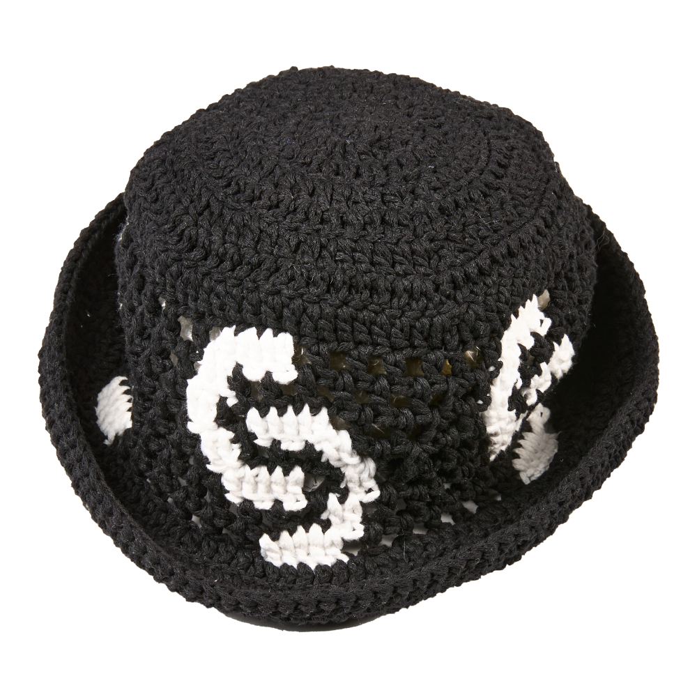 CAP CROCHET BLACK