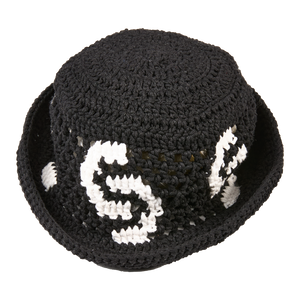 CAP CROCHET BLACK