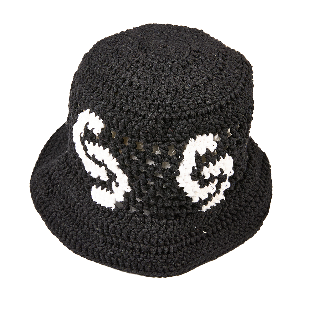 CAP CROCHET BLACK