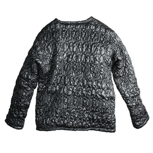 GILET GAUFRE NOIR