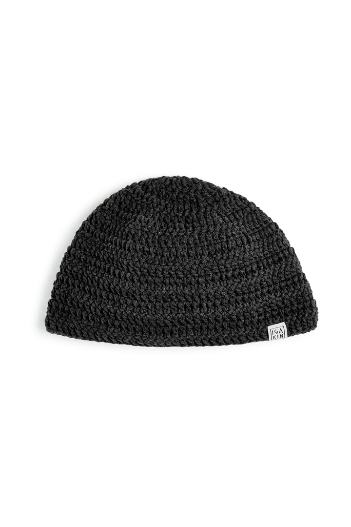 BONNET NOIR CROCHET