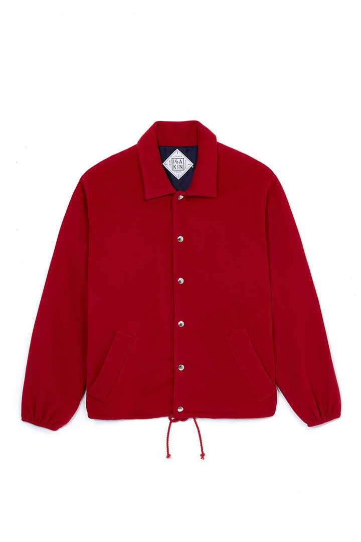 Red coach jacket