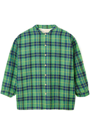 Maover green wool shirt